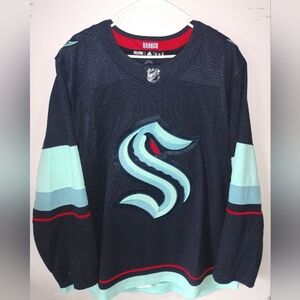Men's  Seattle Kraken Jersey with Teal Accents